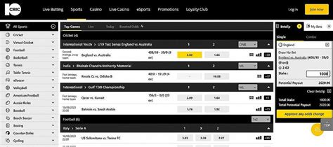 10cric odds|10Cric Sportsbook Odds (Cricket, Kabaddi, Football & More).